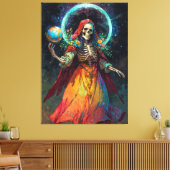 Toile Déesse de l'Inexorable Sainte Mort (Insitu(Salon))