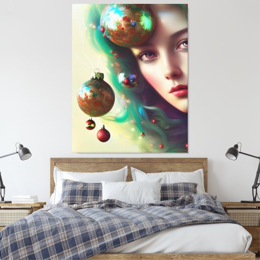 Toile Déesse de Noël (Insitu(Chambre))