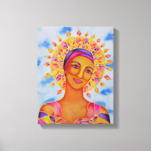 Toile Déesse de Sun par Rita Loyd