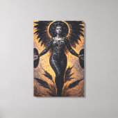 Toile Déesse des Ombres (Recto)