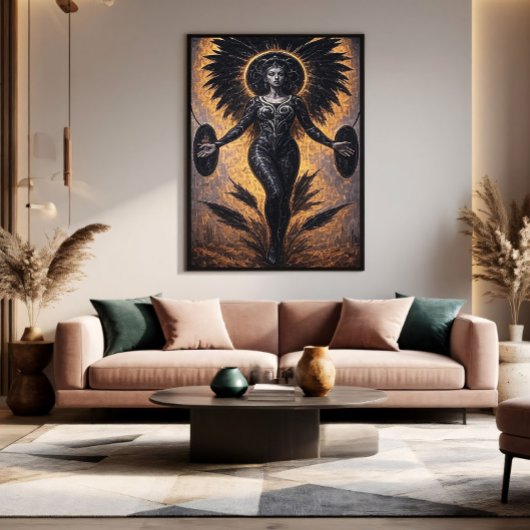 Toile Déesse des Ombres