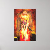 Toile Déesse du feu PELE (Recto)