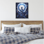 Toile Déesse Mandala Impasto Céleste (Insitu(Chambre))