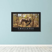 Toile Défi : Citation Inspirationnelle 2 (Insitu (Plancher de Bois))