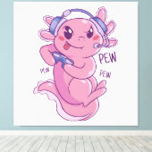 Toile Défi de jeu Axolotl Blast (Insitu (Plancher de Bois))