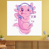 Toile Défi de jeu Axolotl Blast (Insitu(Salon))