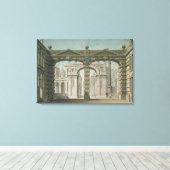 Toile Définir le design pour la première mondiale (Insitu (Plancher de Bois))