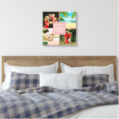 Toile Définition de maman bonus 4 Collage de photos rose (Insitu(Chambre))