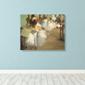 Toile Degas Classe Danse Danseurs de ballet Ballerina Ar (Insitu (Plancher de Bois))