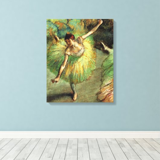 Toile Degas - Dancer Tilting (Insitu (Plancher de Bois))