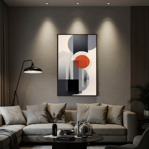 Toile Dégradé géométrique