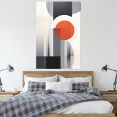 Toile Dégradé géométrique (Insitu(Chambre))