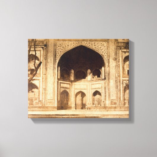 Toile Dehors du Taj Mahal, probablement illustré par 'Ph (Recto)