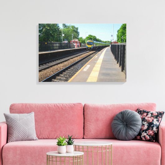 Toile Deighton Railway Station, Huddersfield (Insitu(Salon))