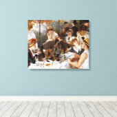 Toile "Déjeuner de la fête nautique" de Renoir (Insitu (Plancher de Bois))