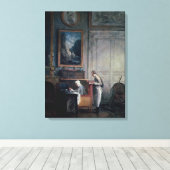 Toile Déjeuner de Madame Geoffrin (Insitu (Plancher de Bois))