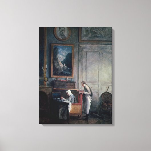 Toile Déjeuner de Madame Geoffrin (Recto)