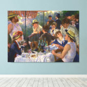 Toile Déjeuner du Boating Party Renoir Art (Insitu (Plancher de Bois))
