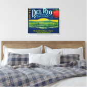 Toile Del Rio Apple Crate LabelMedford, OU (Insitu(Chambre))