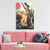 Toile Delacroix - La Liberté guidant le peuple Gros plan (Insitu(Salon))