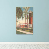 Toile Deland, Floride - Vue de Stetson University (Insitu (Plancher de Bois))