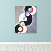 Toile Délaunay - Rythme sans fin (Insitu (Plancher de Bois))