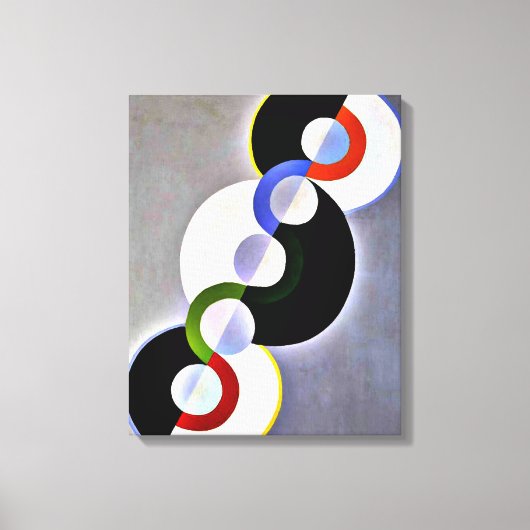 Toile Délaunay - Rythme sans fin (Recto)