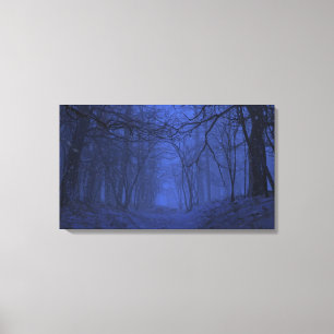 Toile d'élégie (hiver/nuit)