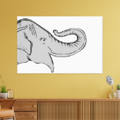 Toile d'éléphant (Insitu(Salon))