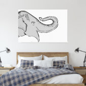 Toile d'éléphant (Insitu(Chambre))