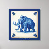Toile Delft Wooly Mammoth (Recto)