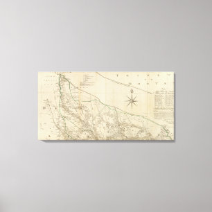 Toile Delhi, Agrah, Oude, Ellahabad du nord