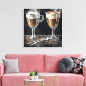 Toile Délicieuses Boissons De Café (Insitu(Salon))