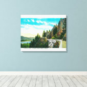 Toile Dell de Shepberd sur Columbia River (Insitu (Plancher de Bois))