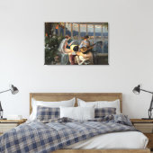 Toile Delphin Enjolras' Les Musiciennes sur la Terrasse (Insitu(Chambre))