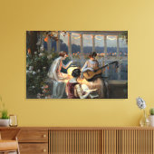 Toile Delphin Enjolras' Les Musiciennes sur la Terrasse (Insitu(Salon))