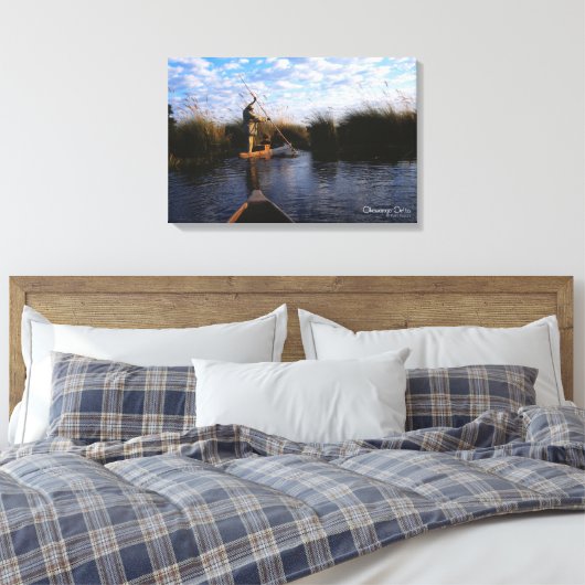 Toile Delta d'Okavango (Insitu(Chambre))