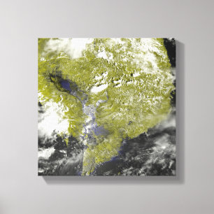 Toile Delta du Mékong et la sève de Tonle