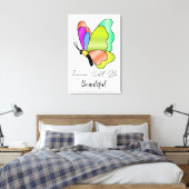 Toile Demain Sera Une Belle Citation Positive Moderne (Insitu(Chambre))