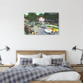 Toile Démarrage à la course automobile du Grand Prix (Insitu(Chambre))