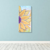 Toile Demi-fleurs (Insitu (Plancher de Bois))