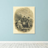 Toile Demi-titre L'Atlas du Monde de Colton (Insitu (Plancher de Bois))