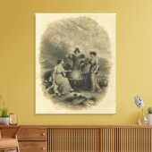 Toile Demi-titre L'Atlas du Monde de Colton (Insitu(Salon))