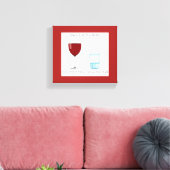 Toile Demi-verre complet (Insitu(Salon))