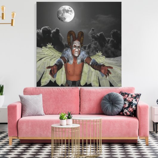 Toile Démon nocturne (Insitu(Salon))