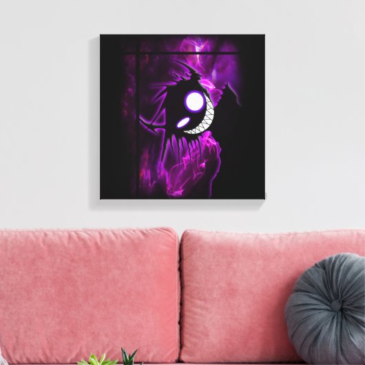 Toile Demon pourpre (Insitu(Salon))