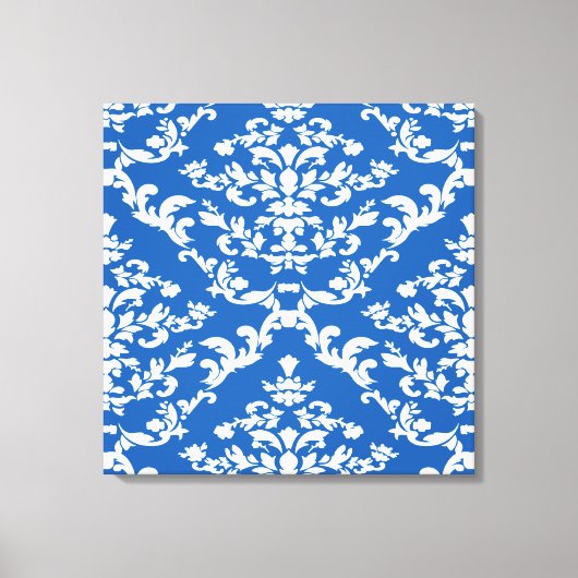 Toile Denim Blue Bold Damask @ Emporiomoffa (Recto)