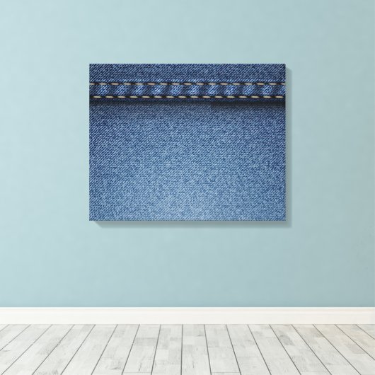 Toile Denim Jeans (Insitu (Plancher de Bois))