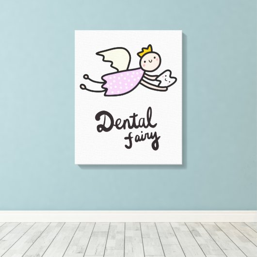 Toile Dental Fairy (Insitu (Plancher de Bois))