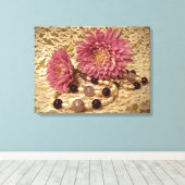 Toile Dentelles, perles et mamans (Insitu (Plancher de Bois))